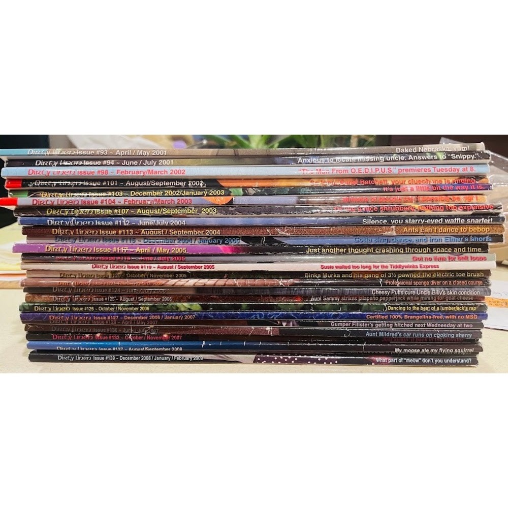 Dirty Linen Folk World Music 25 Issue 2001-2009 Parton Yoakam Thompson NO LABELS